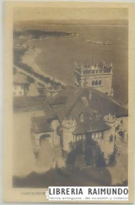 POSTAL ANTIGUA DE SANTANDER. PLAYA Y PENINSULA DE LA MAGDALENA Nº 44