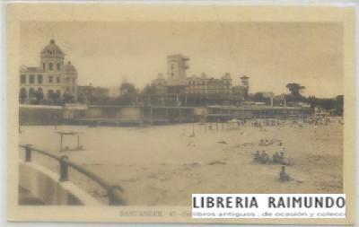 POSTAL ANTIGUA DE SANTANDER. SARDINERO. PLAYA Nº 47