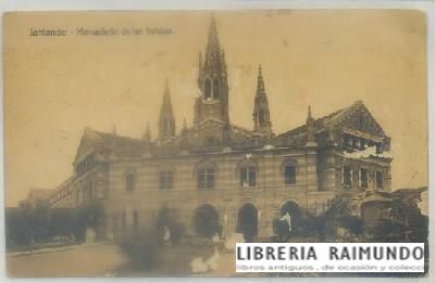 POSTAL ANTIGUA DE SANTANDER. MONASTERIO DE LAS SALESAS