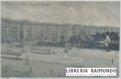 POSTAL ANTIGUA DE SANTANDER. GRAN PASEO DE PEREDA