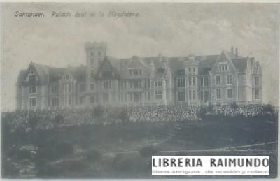 POSTAL ANTIGUA DE SANTANDER. PALACIO REAL DE LA MAGDALENA