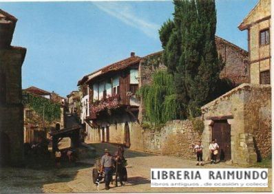 POSTAL DE SANTANDER. SANTILLANA DEL MAR. CALLE DEL RIO
