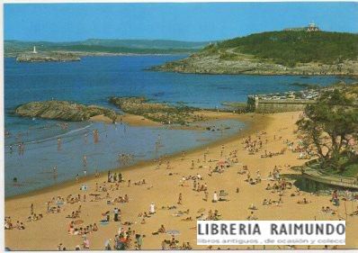 POSTAL DE SANTANDER. PLAYA DEL SARDINERO