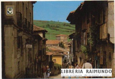 POSTAL DE SANTANDER. SANTILLANA DEL MAR. CALLE CANTON