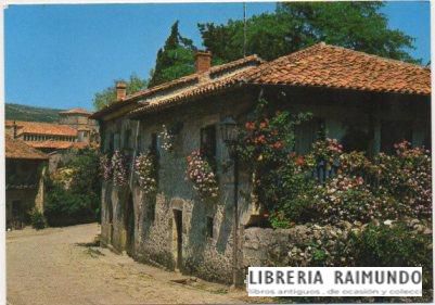 POSTAL DE SANTANDER. SANTILLANA DEL MAR. RINCON TIPICO