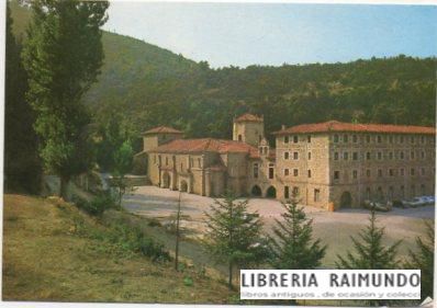 POSTAL DE SANTANDER. PICOS DE EUROPA. MONASTERIO DE SANTO TOBIRIO