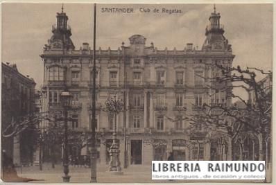 POSTAL ANTIGUA DE SANTANDER. CLUB DE REGATAS
