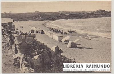 POSTAL ANTIGUA DE SANTANDER. EL SARDINERO. LA PLAYA SEGUNDA