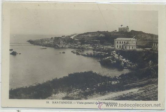 POSTAL ANTIGUA DE SANTANDER. VISTA GENERAL DE LA MAGDALENA