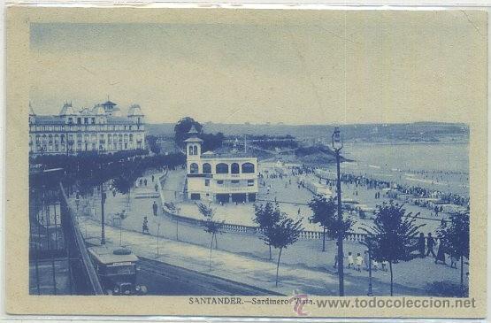 POSTAL ANTIGUA DE SANTANDER. SARDINERO. VISTA
