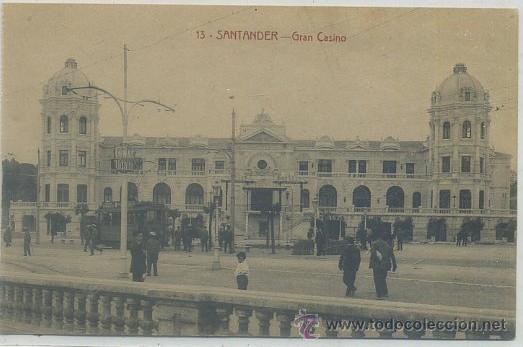 POSTAL ANTIGUA DE SANTANDER. GRAN CASINO Nº 13