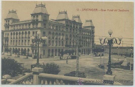 POSTAL ANTIGUA DE SANTANDER. GRAN HOTEL DEL SARDINERO Nº 12