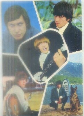 POSTAL DE CANTANTES: THE ROLLINGS STONES