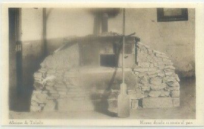 POSTAL DE TOLEDO. ALCAZAR. HORNO DONDE SE COCIA EL PAN