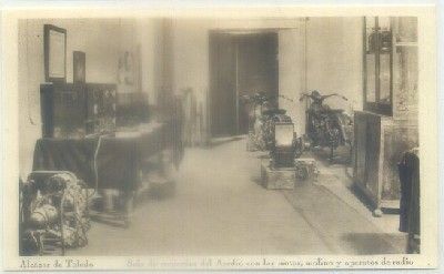 POSTAL DE TOLEDO. ALCAZAR. SALA DE RECUERDOS DEL ASEDIO