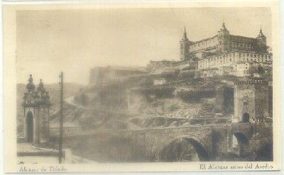 POSTAL DE TOLEDO. ALCAZAR. EL ALCAZAR ANTES DEL ASEDIO