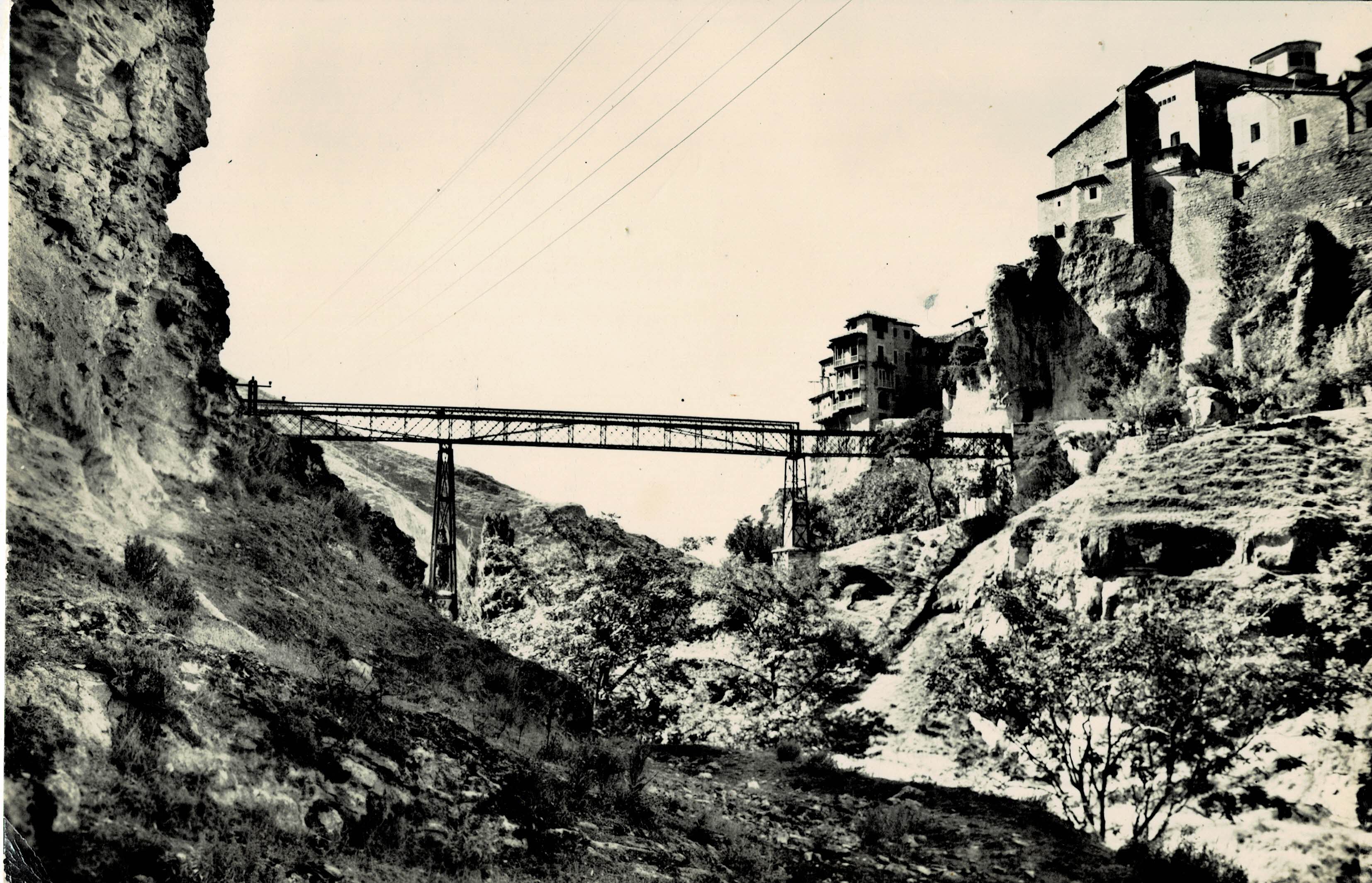 POSTAL DE CASTILLA LA MANCHA. CUENCA. PUENTE DE SAN PABLO