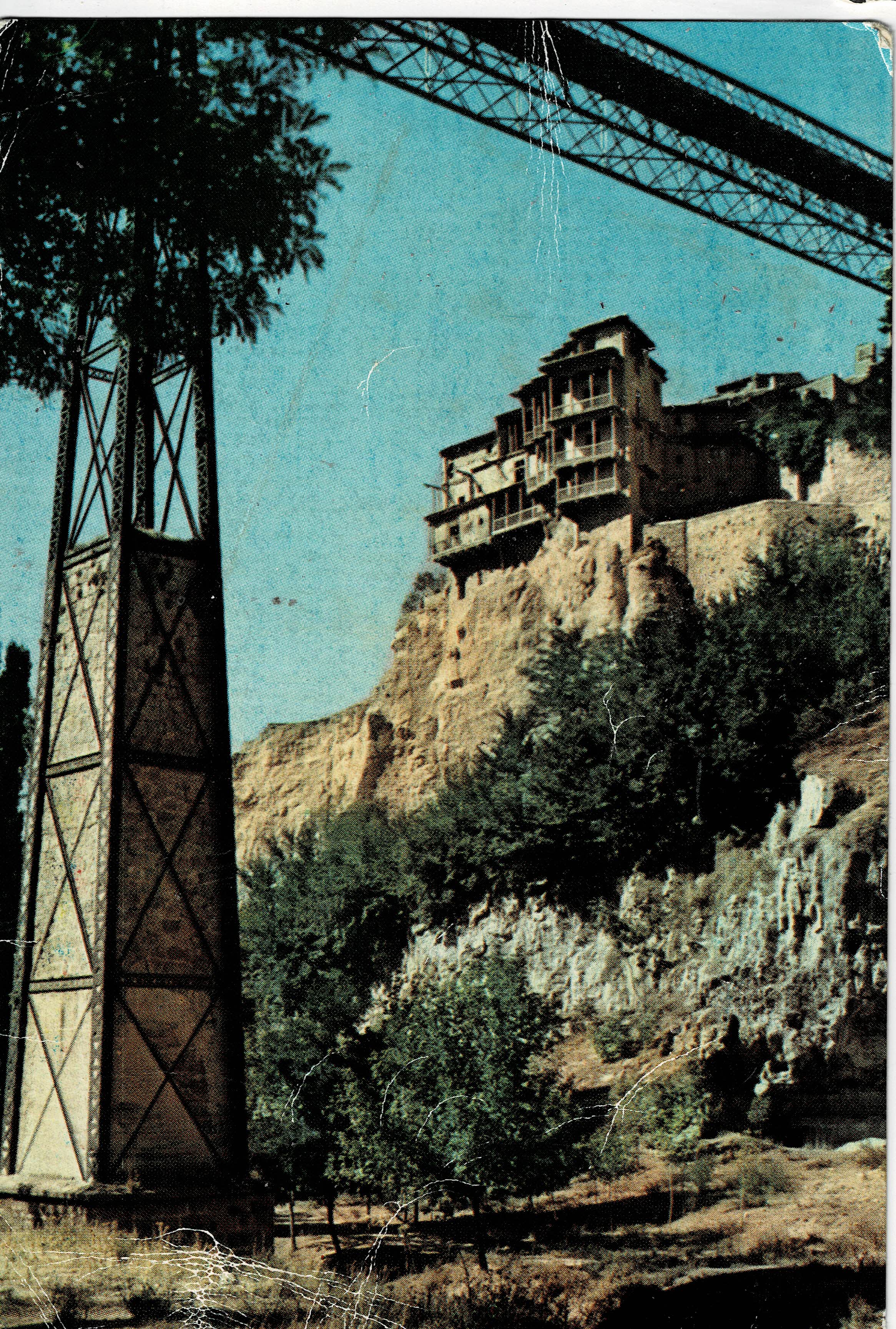 POSTAL DE CASTILLA LA MANCHA. CUENCA. PUENTE DE SAN PABLO