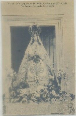 POSTAL DE AVILA. NUESTRA SEÑORA DE LA CARIDAD