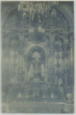 POSTAL ANTIGUA DE AVILA. CAPILLA EDIFICADA DONDE NACIO SANTA TERESA DE JESUS