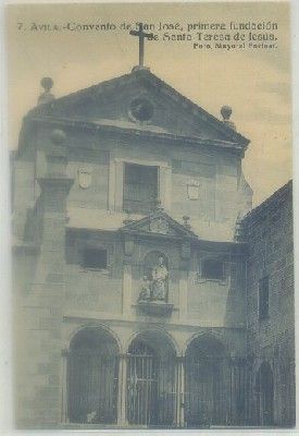 POSTAL ANTIGUA DE AVILA. CONVENTO DE SAN JOSE