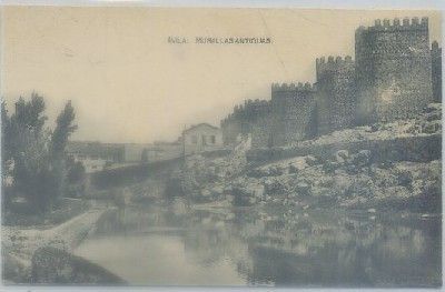 POSTAL ANTIGUA DE AVILA. MURALLAS ANTIGUAS