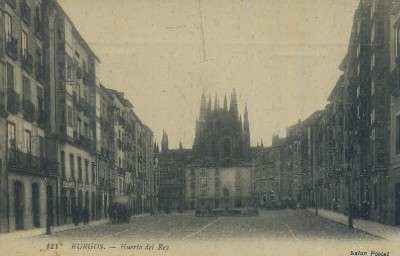 POSTAL ANTIGUA DE CASTILLA Y LEON BURGOS Nº 121 HUERTO DEL REY