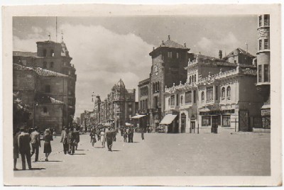 POSTAL DE LEON: LEON PLAZA DE SAN MARCELO