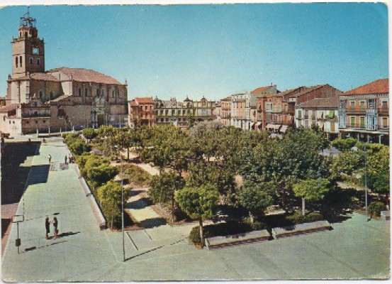 POSTAL VALLADOLID: MEDINA DEL CAMPO. PLAZA MAYOR