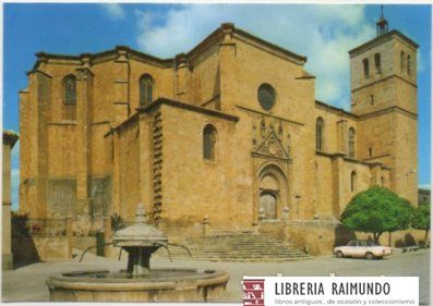 POSTAL DE SORIA. BERLANDA DE DUERO. COLEGIATA