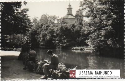 POSTAL DE VALLADOLID. CAMPO GRANDE. ESTANQUE