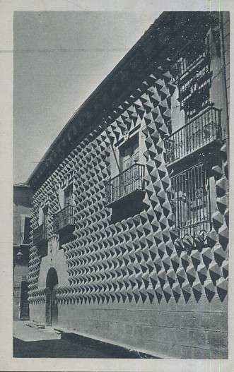 POSTAL DE CASTILLA Y LEON SEGOVIA LA CASA DE LOS PICOS
