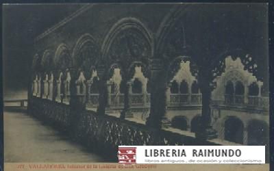 POSTAL ANTIGUA DE VALLADOLID INTERIOR DE LA GALERIA DE SAN GREGORIO Nº 277