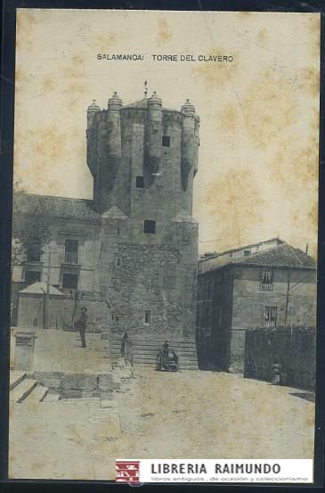 POSTAL ANTIGUA DE SALAMANCA TORRE DEL CLAVERO