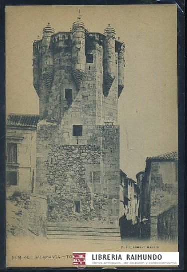 POSTAL ANTIGUA DE SALAMANCA TORRE DEL CLAVERO Nº 40