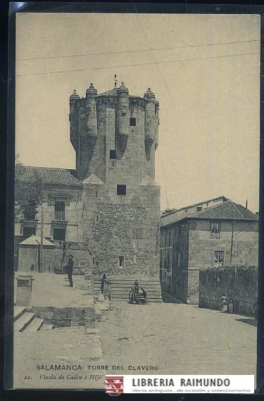 POSTAL ANTIGUA DE SALAMANCA TORRE DEL CLAVERO Nº 22