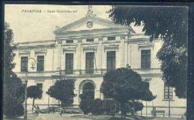 POSTAL ANTIGUA DE PALENCIA - CASA CONSISTORIAL