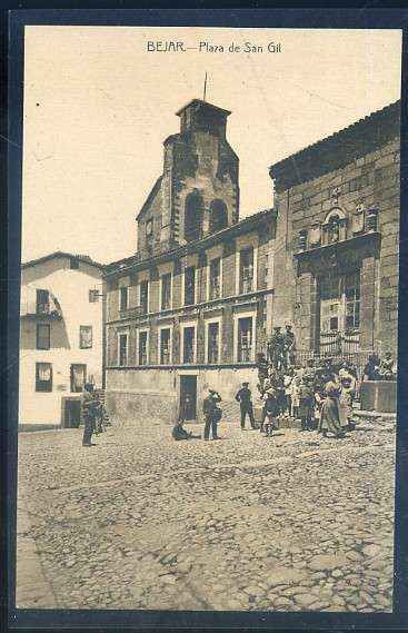 POSTAL ANTIGUA DE SALAMANCA - BEJAR - PLAZA DE SAN GIL