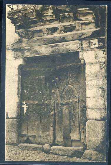 POSTAL ANTIGUA DE SALAMANCA - BEJAR - PORTADA ESTILO MUDEJAR