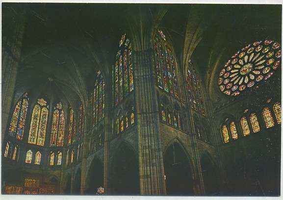 POSTAL DE LEON - CATEDRAL. CRUCERO Nº 39