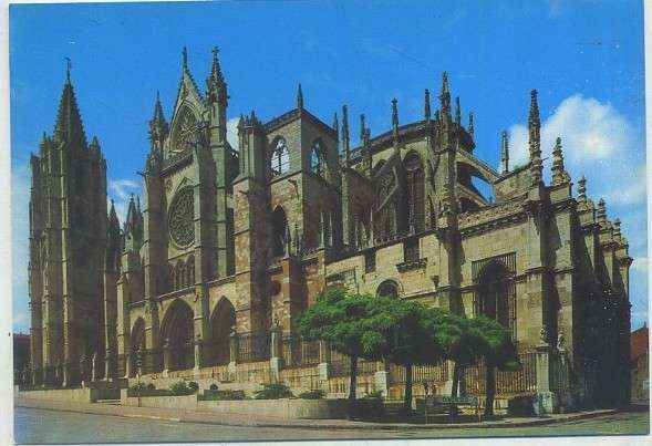 POSTAL DE LEON - CATEDRAL Nº 67