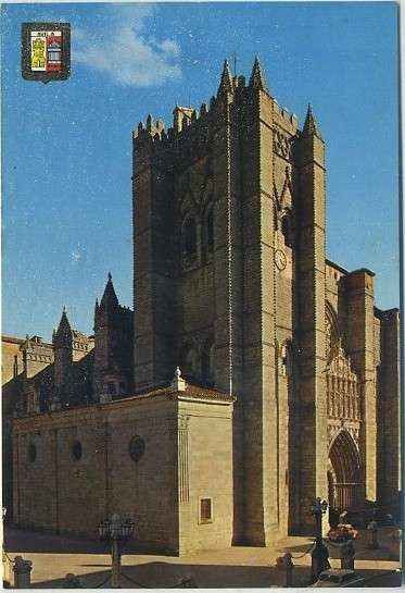 POSTAL DE AVILA. CATEDRAL Nº 24