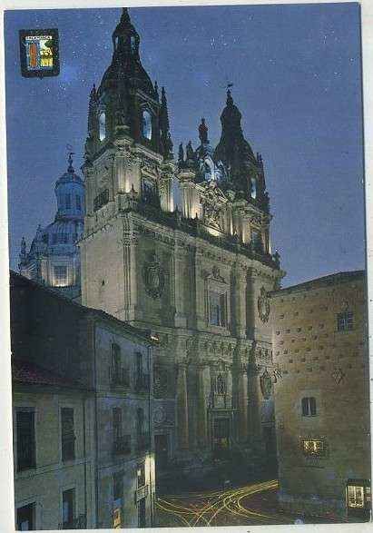 POSTAL DE SALAMANCA. IMÁGENES ESCUDO DE ORO. COL. CATEDRALES. CLERECIA Nº 20