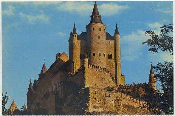 POSTAL DE SEGOVIA. EL ALCAZAR Nº 80