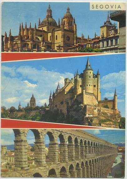 POSTAL DE SEGOVIA. Nº 87 BELLEZAS DE LA CIUDAD