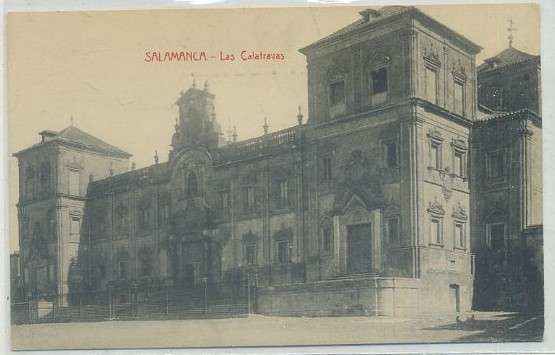 POSTAL ANTIGUA DE SALAMANCA. LAS CLATRAVAS