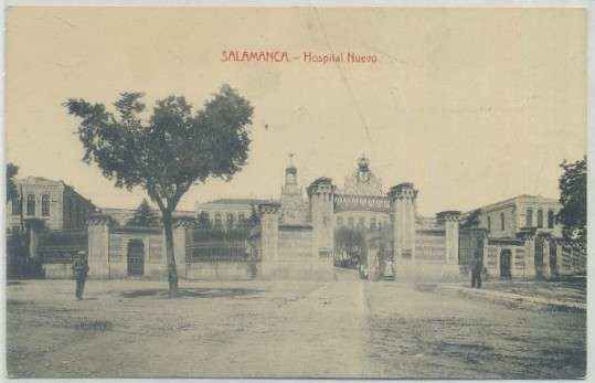 POSTAL ANTIGUA DE SALAMANCA. HOSPITAL NUEVO