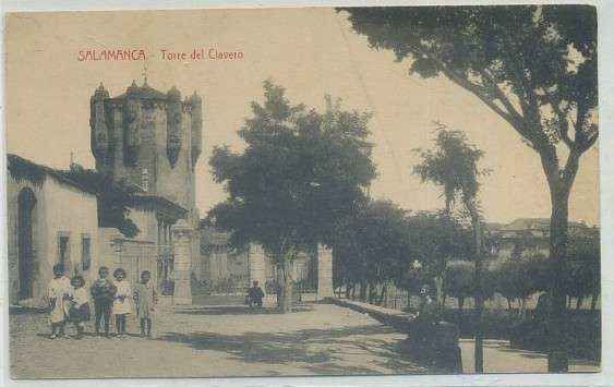 POSTAL ANTIGUA DE SALAMANCA. TORRE DEL CLAVERO