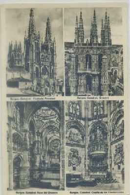 POSTAL DE BURGOS. VISTAS DE LA CATEDRAL
