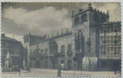 POSTAL DE BURGOS. CASA DEL CORDON Nº 17